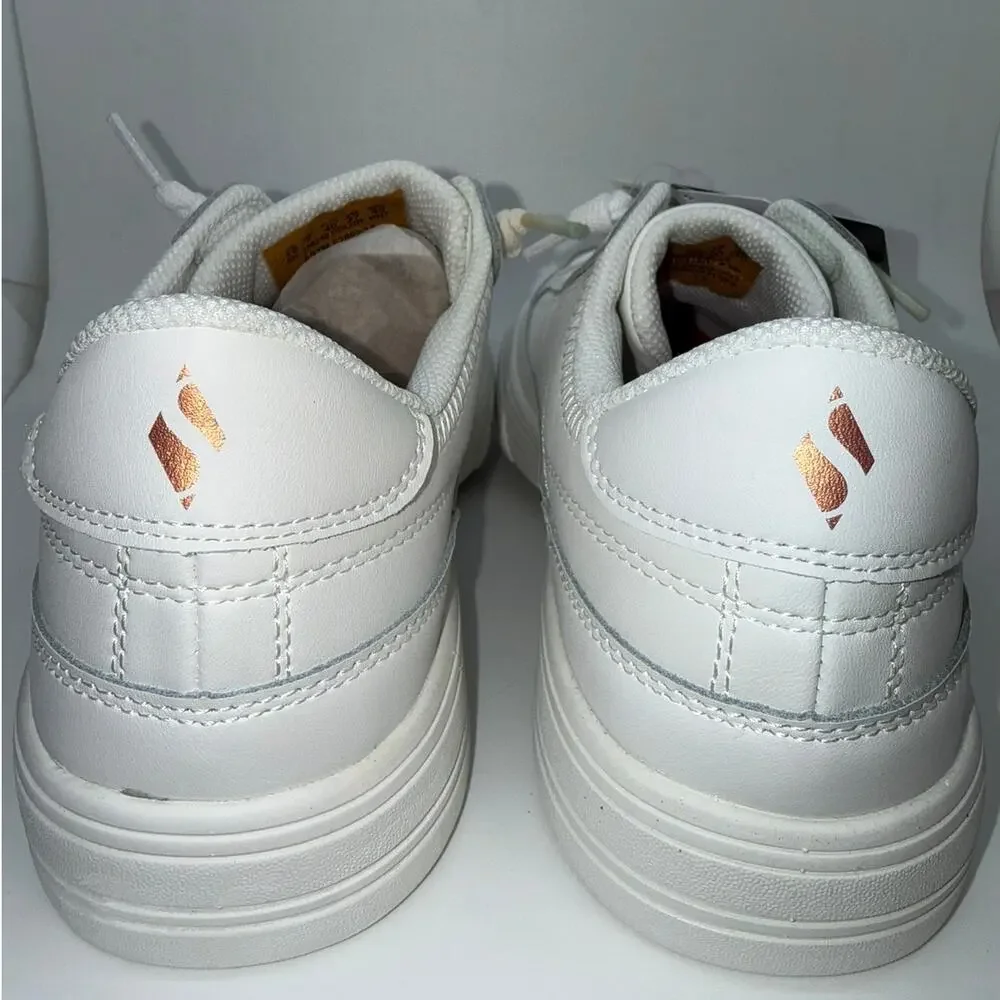 Skechers Street Arch Fit Arcade Athletic Sneaker Women's US 10 White Round Toe